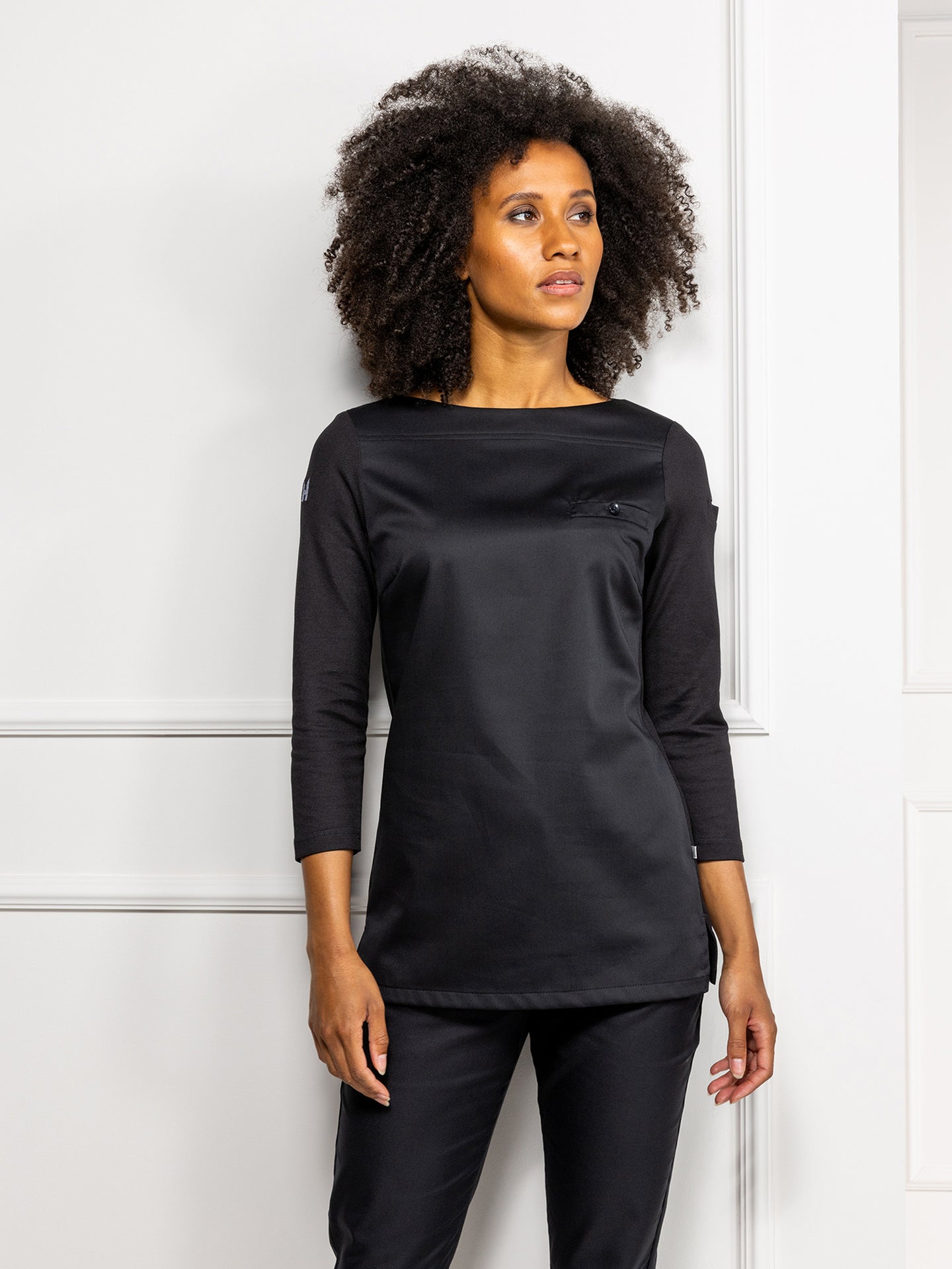 Evy Schwarz Beige Evy Black Le Nouveau Chef