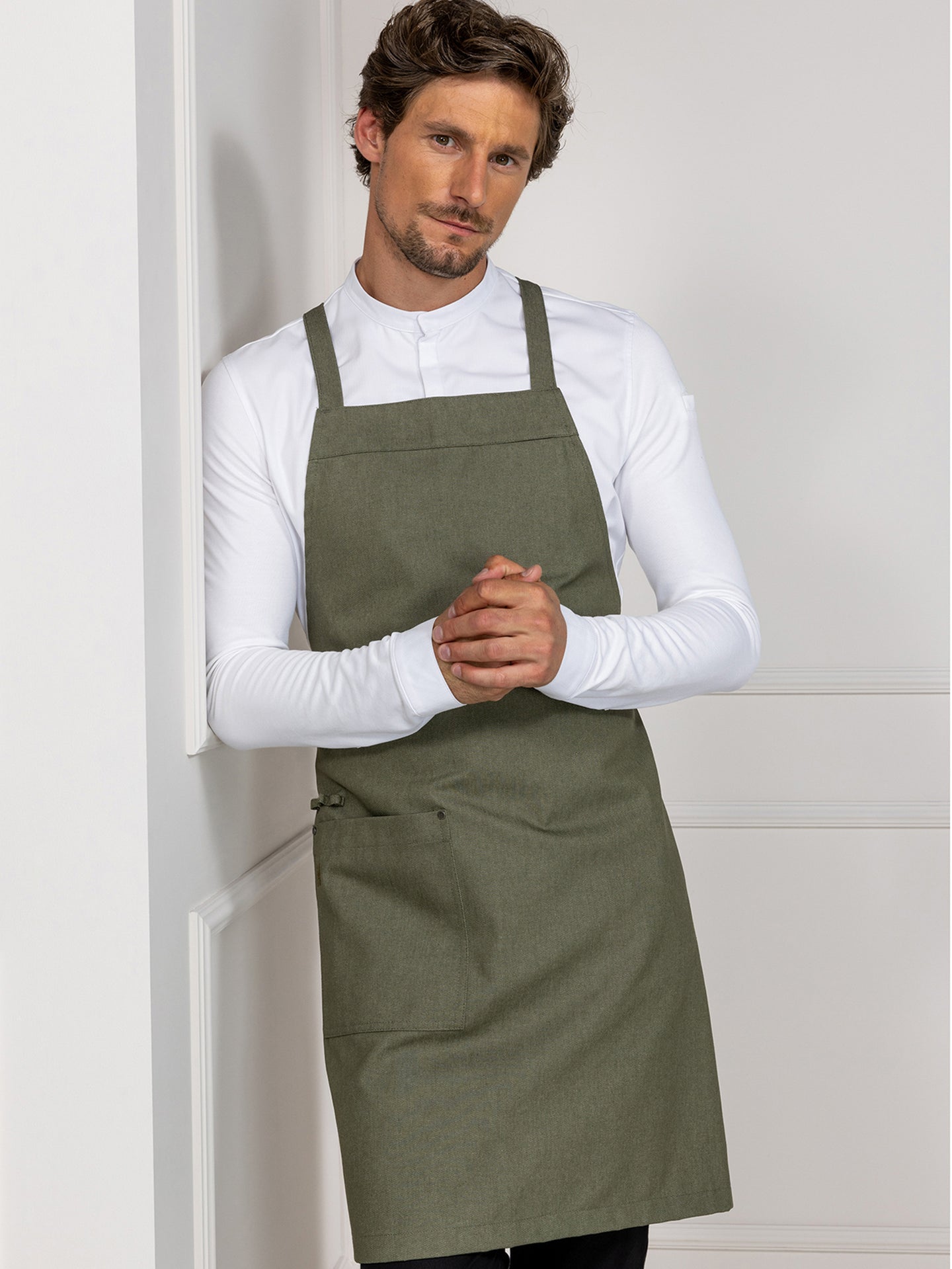 Light Gray Eden Heavy Green Denim Le Nouveau Chef Light Gray Eden Heavy Green Denim Le Nouveau Chef