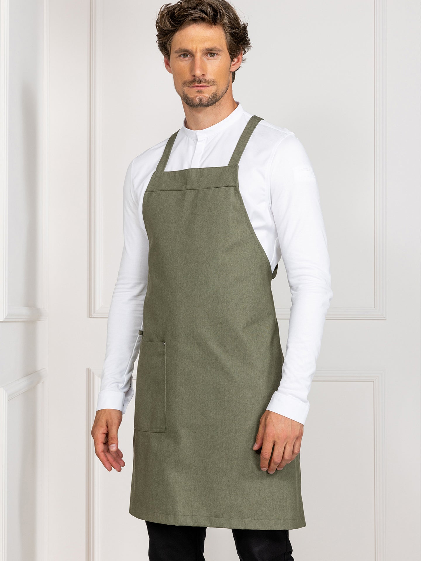 Light Gray Eden Heavy Green Denim Le Nouveau Chef Light Gray Eden Heavy Green Denim Le Nouveau Chef