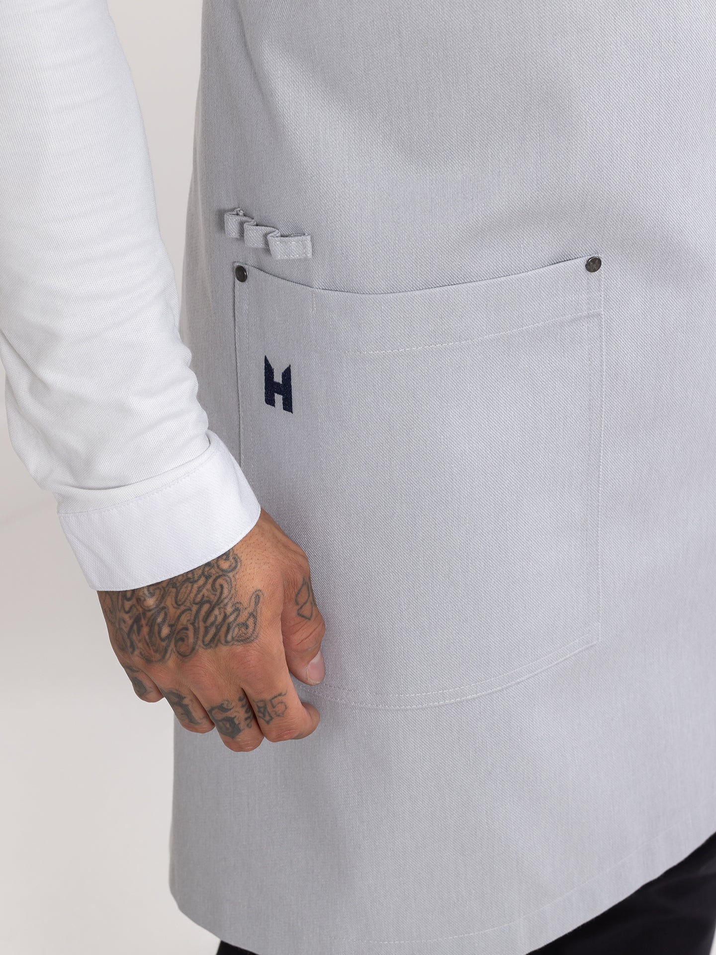 Gray Eden Heavy Grey Denim Le Nouveau Chef Gray Eden Heavy Grey Denim Le Nouveau Chef