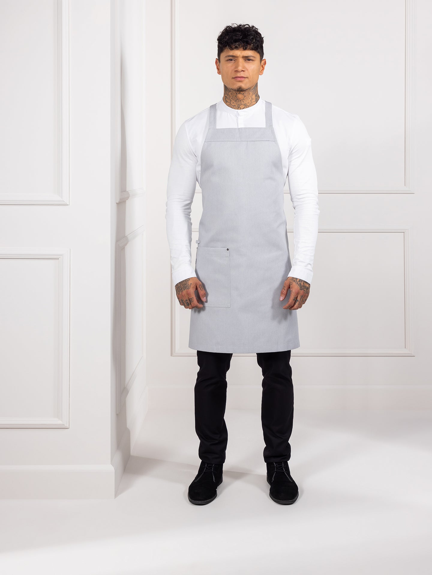 Light Gray Eden Heavy Grey Denim Le Nouveau Chef Light Gray Eden Heavy Grey Denim Le Nouveau Chef