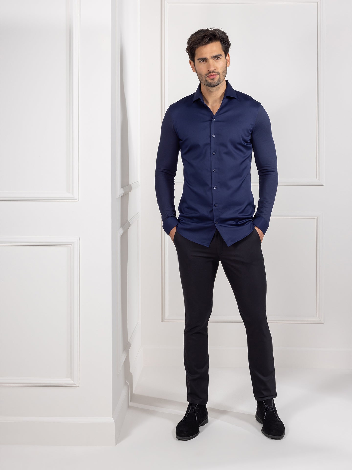 Light Gray Liam Patriot Blue Le Nouveau Chef Light Gray Liam Patriot Blue Le Nouveau Chef