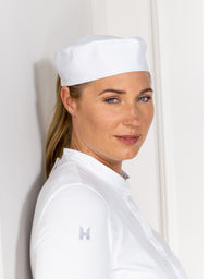 Light Gray Fez ladies White Le Nouveau Chef