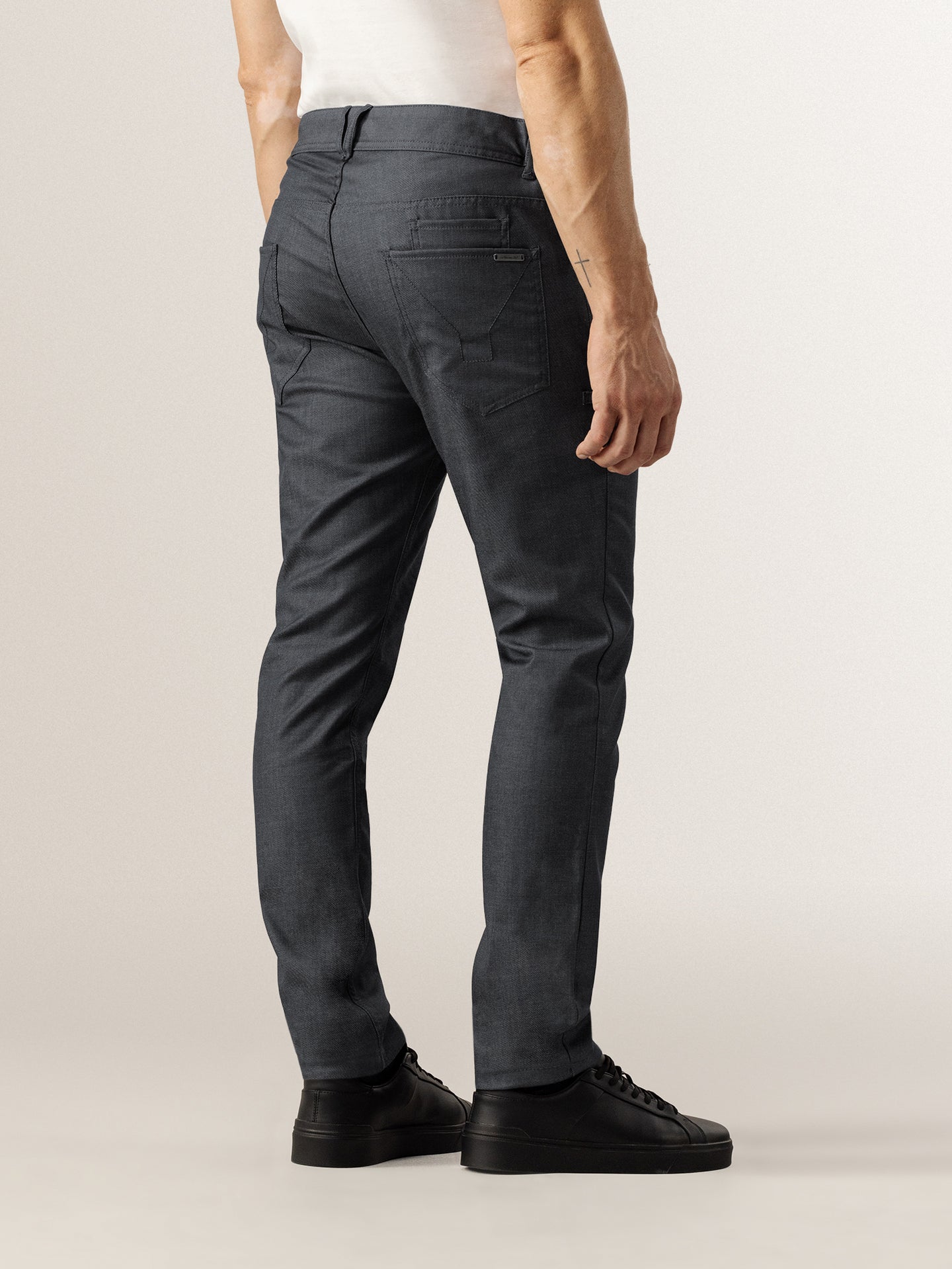 Dark Slate Gray Chicago Black Denim Le Nouveau Chef